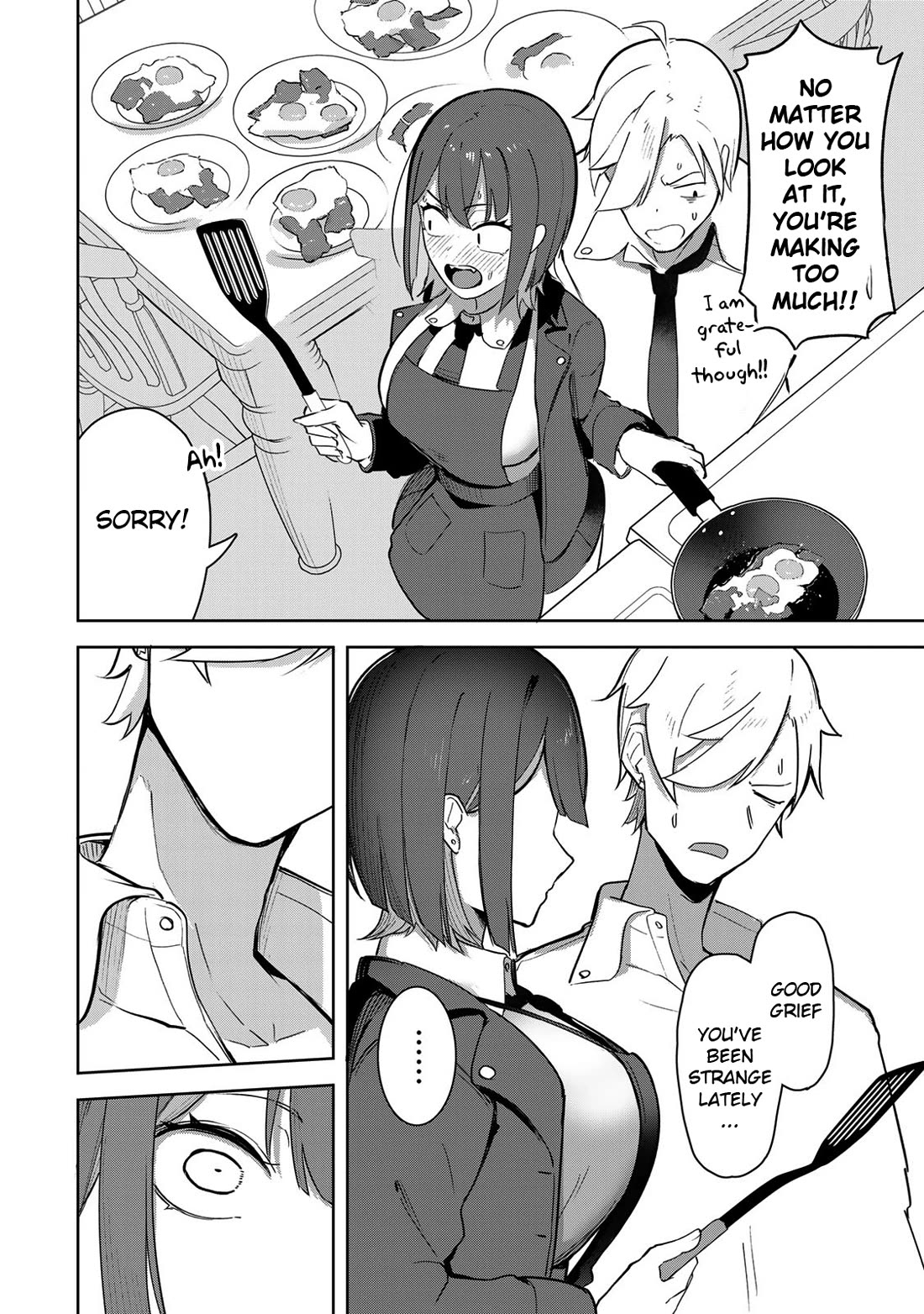 Vampire-san Wants Her (Man's) Blood Taken Chapter 2 page 4 - Chapter 2: Diligence and Kink