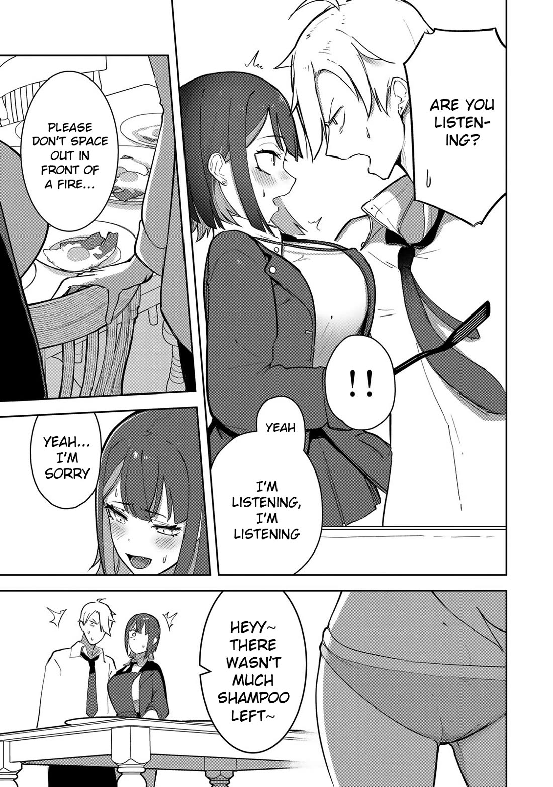 Vampire-san Wants Her (Man's) Blood Taken Chapter 2 page 5 - Chapter 2: Diligence and Kink