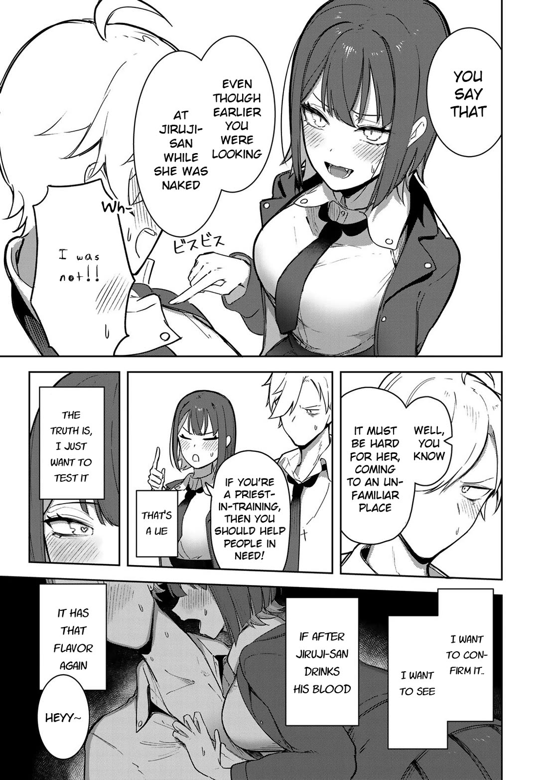 Vampire-san Wants Her (Man's) Blood Taken Chapter 2 page 9 - Chapter 2: Diligence and Kink