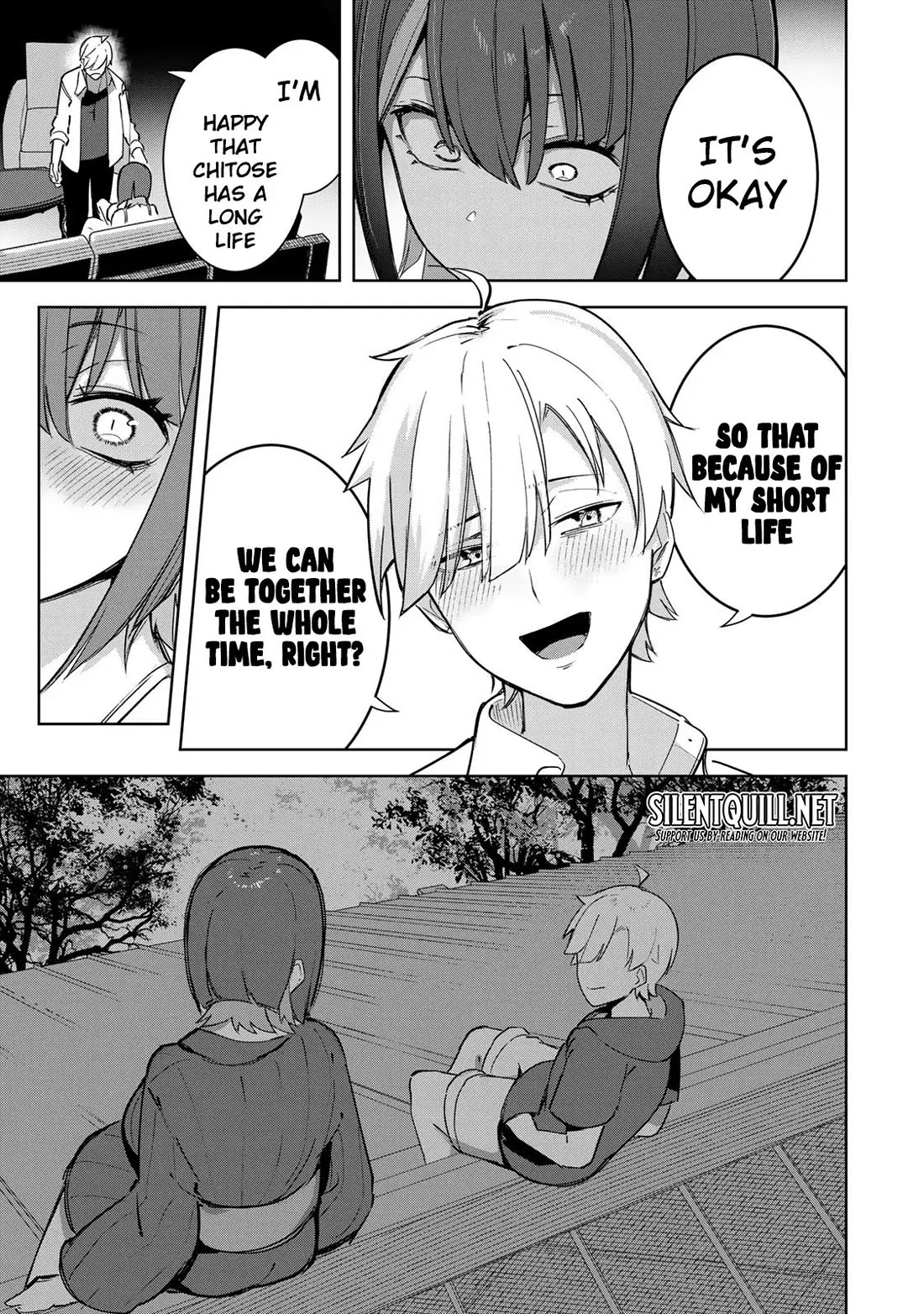 Vampire-san Wants Her (Man's) Blood Taken Chapter 23 page 12 - Chapter 23 [END]