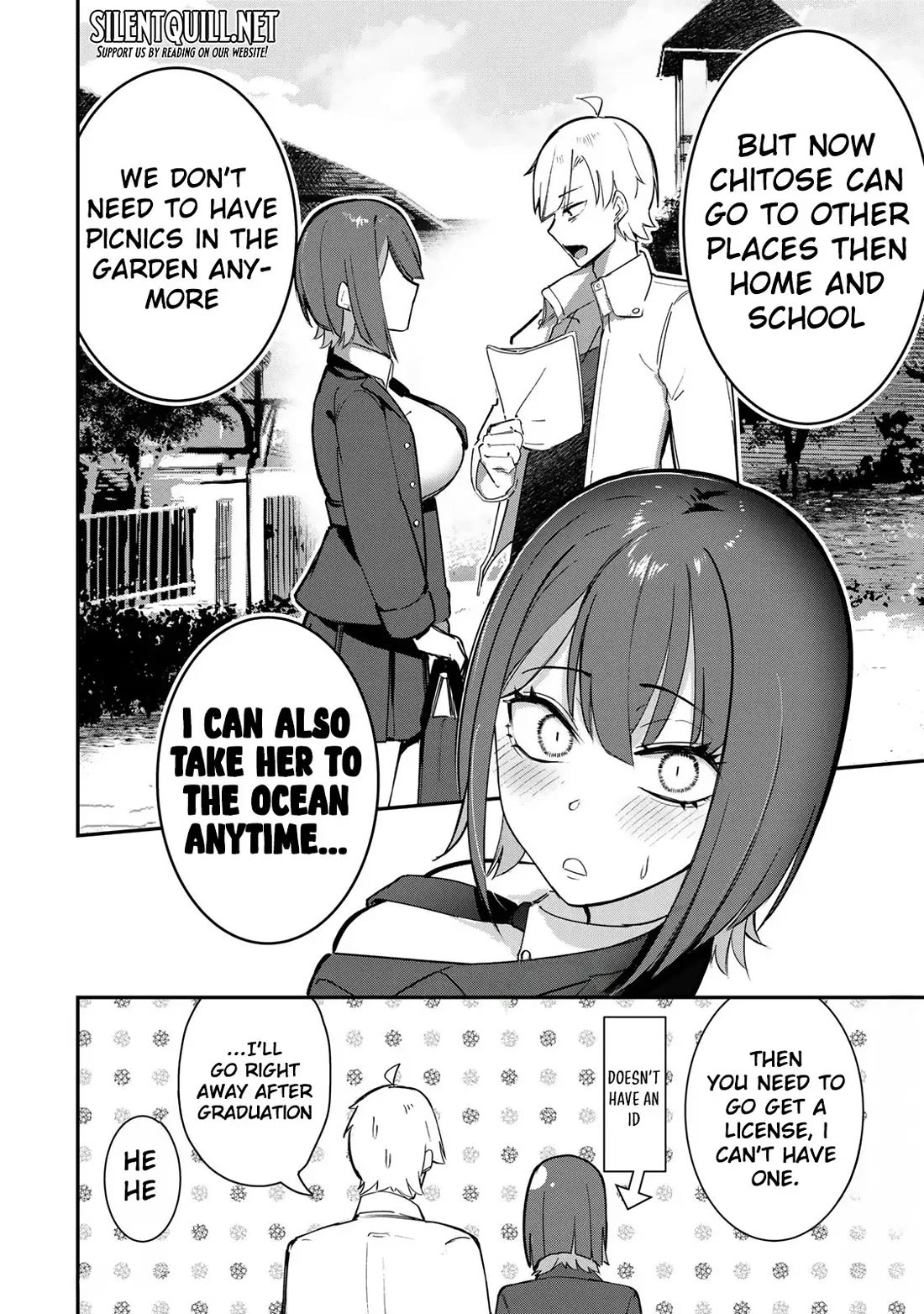 Vampire-san Wants Her (Man's) Blood Taken Chapter 23 page 3 - Chapter 23 [END]