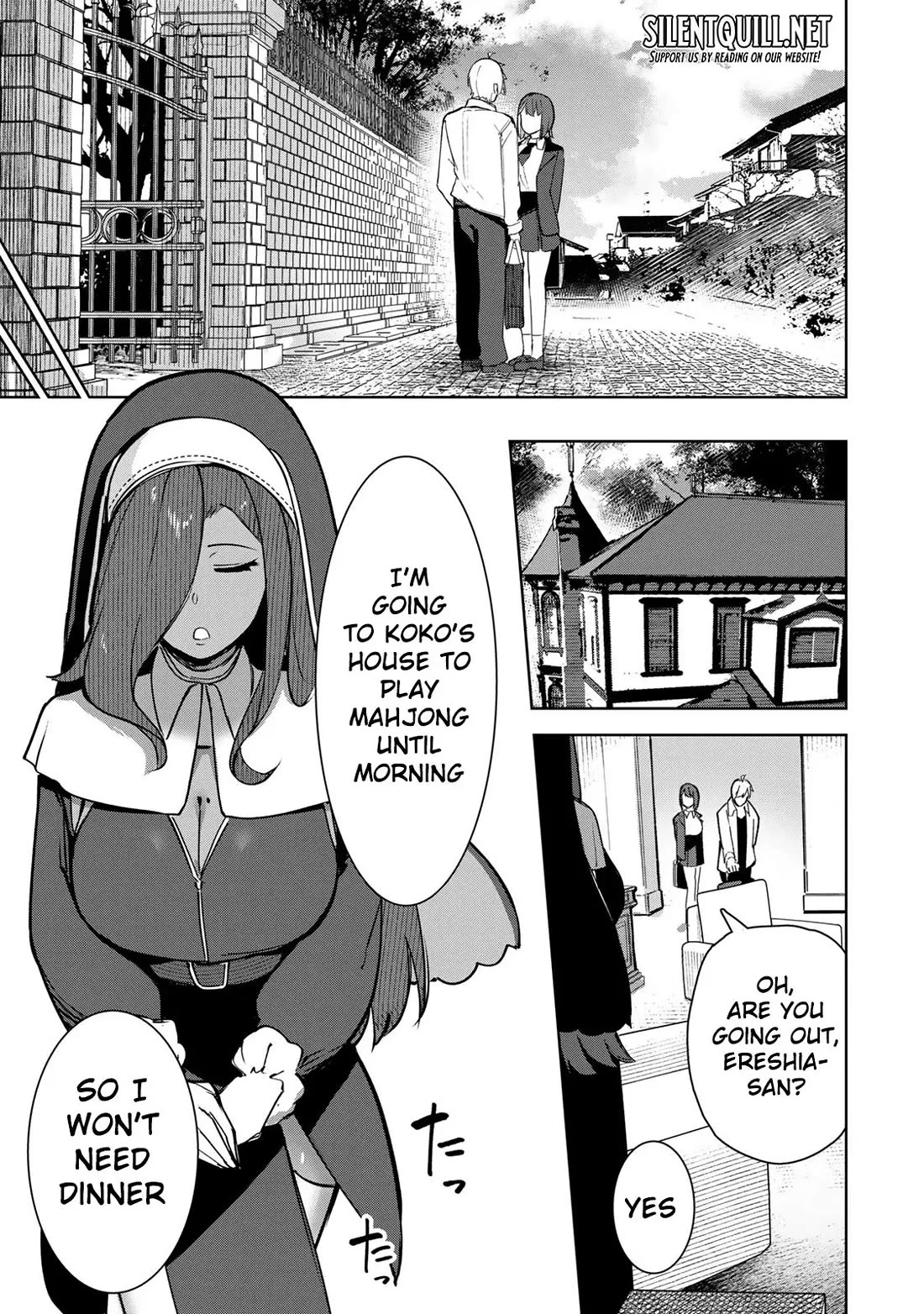 Vampire-san Wants Her (Man's) Blood Taken Chapter 23 page 6 - Chapter 23 [END]