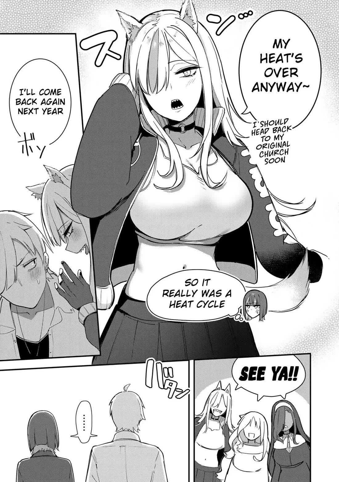 Vampire-san Wants Her (Man's) Blood Taken Chapter 23 page 8 - Chapter 23 [END]