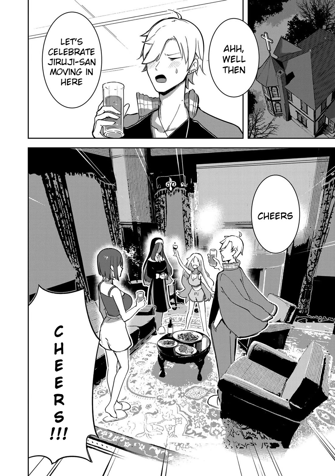 Vampire-san Wants Her (Man's) Blood Taken Chapter 3 page 2 - Chapter 3: The Unfair Vampire