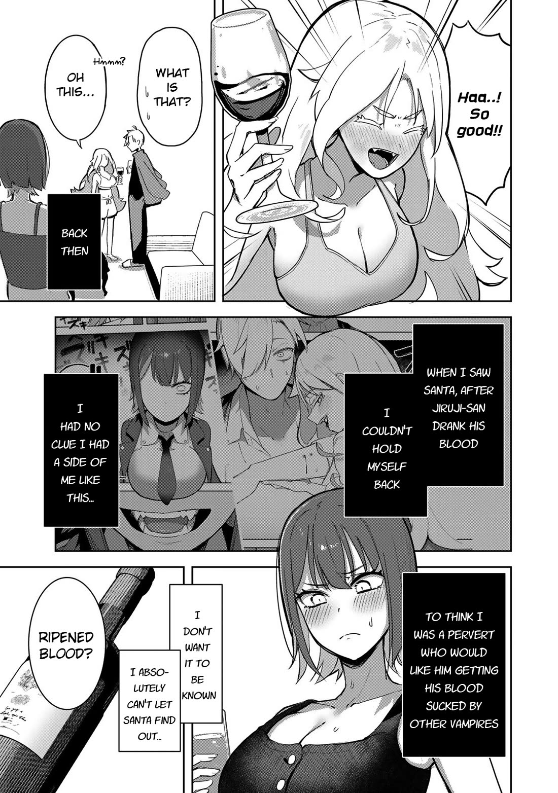 Vampire-san Wants Her (Man's) Blood Taken Chapter 3 page 3 - Chapter 3: The Unfair Vampire