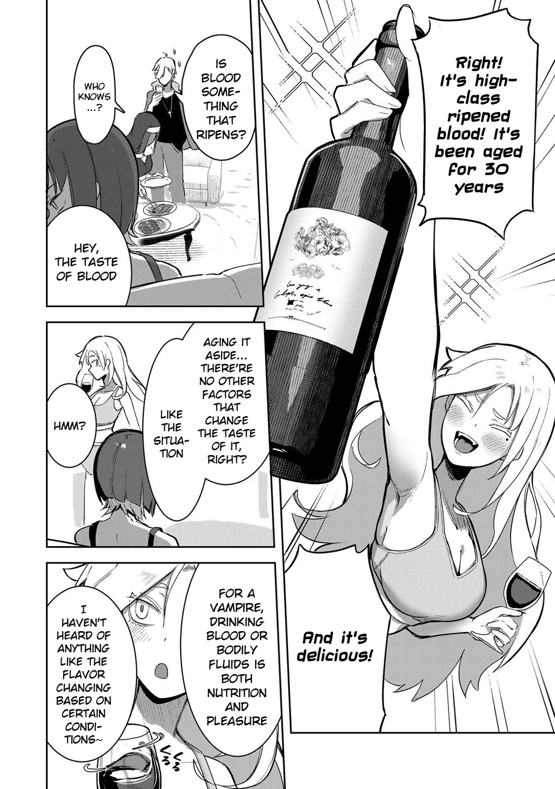 Vampire-san Wants Her (Man's) Blood Taken Chapter 3 page 4 - Chapter 3: The Unfair Vampire