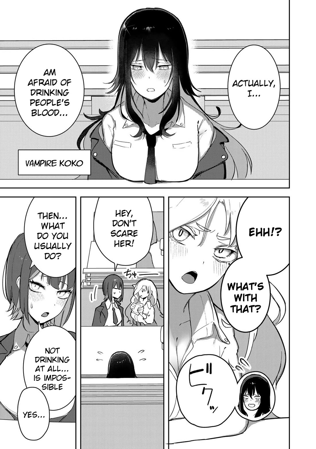 Vampire-san Wants Her (Man's) Blood Taken Chapter 4 page 7 - Chapter 4: ChiToRase