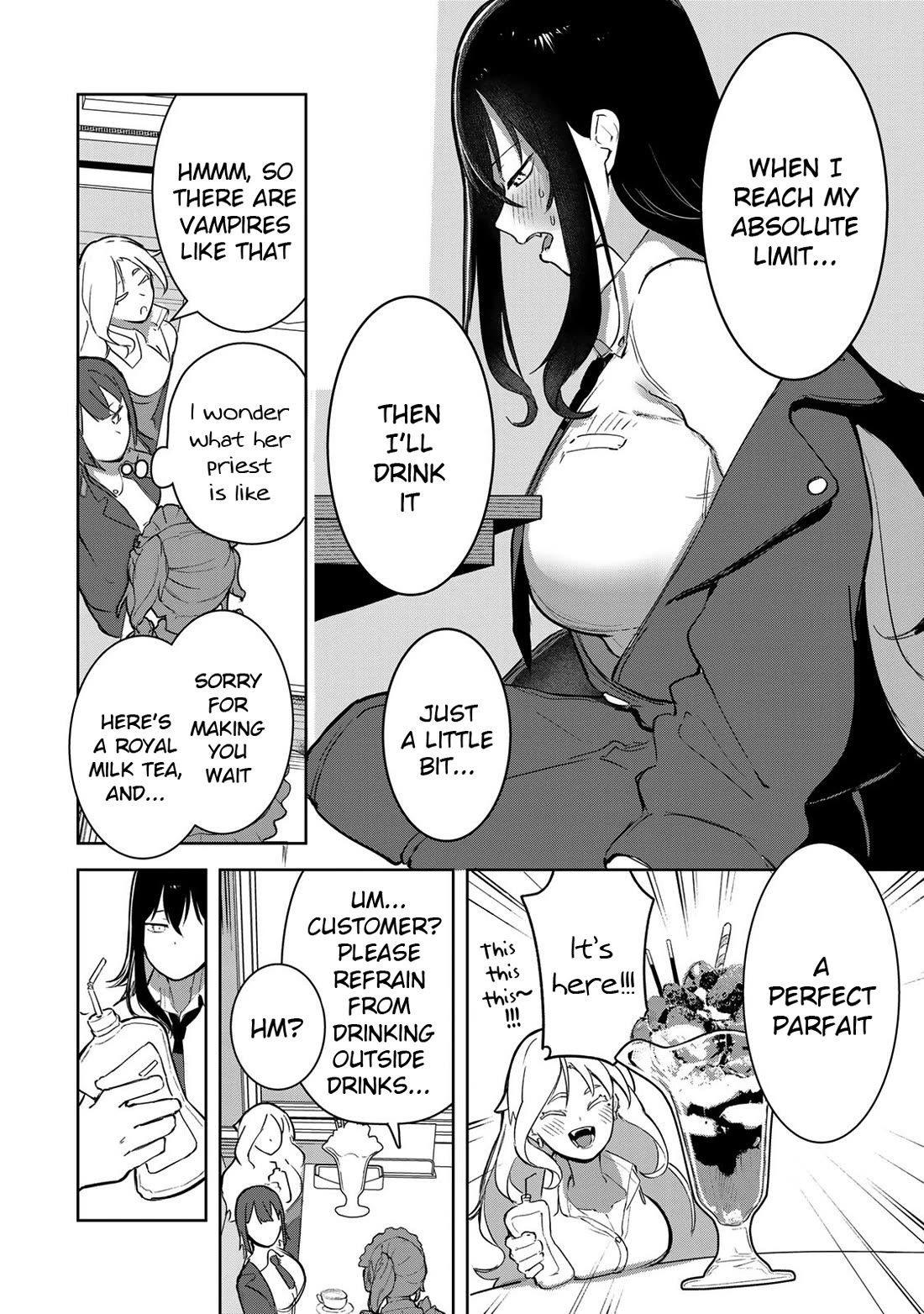 Vampire-san Wants Her (Man's) Blood Taken Chapter 4 page 8 - Chapter 4: ChiToRase