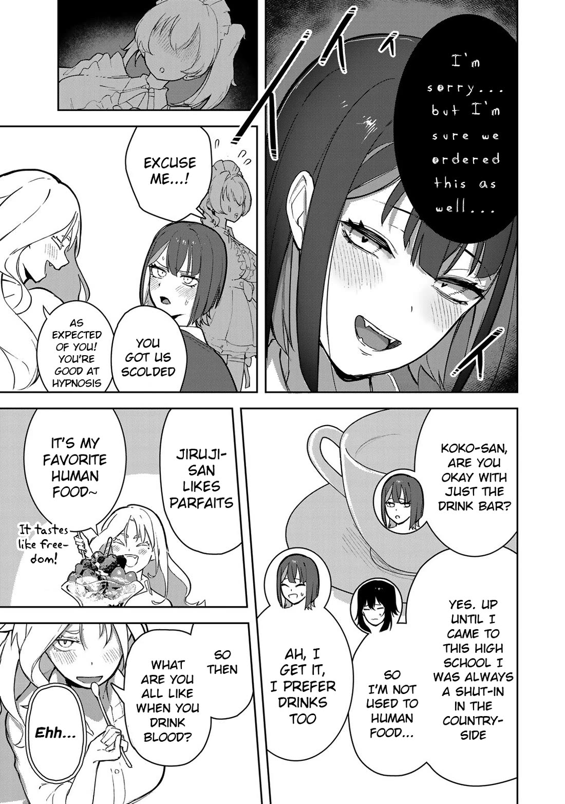 Vampire-san Wants Her (Man's) Blood Taken Chapter 4 page 9 - Chapter 4: ChiToRase