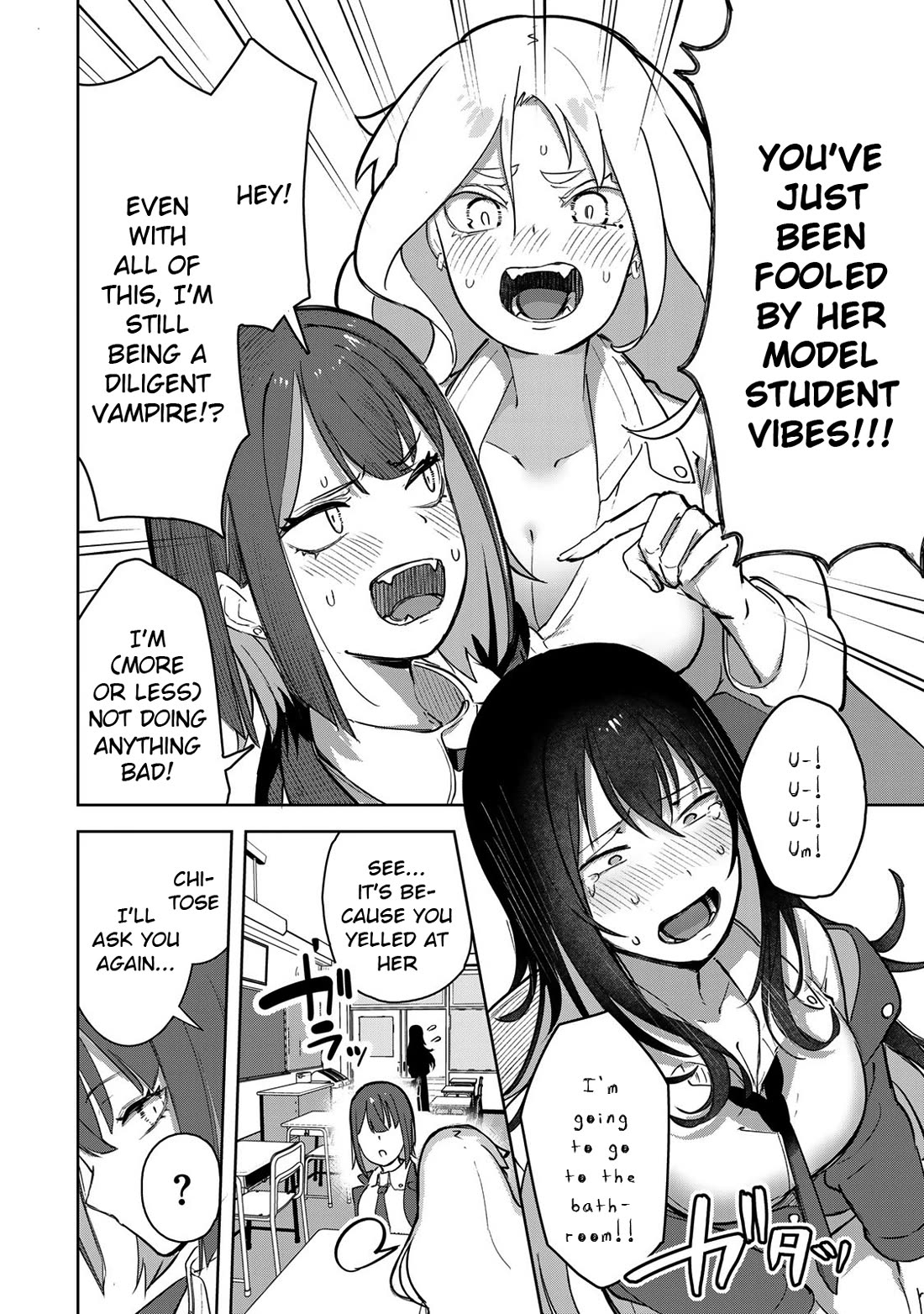 Vampire-san Wants Her (Man's) Blood Taken Chapter 5 page 10 - Chapter 5: To fool