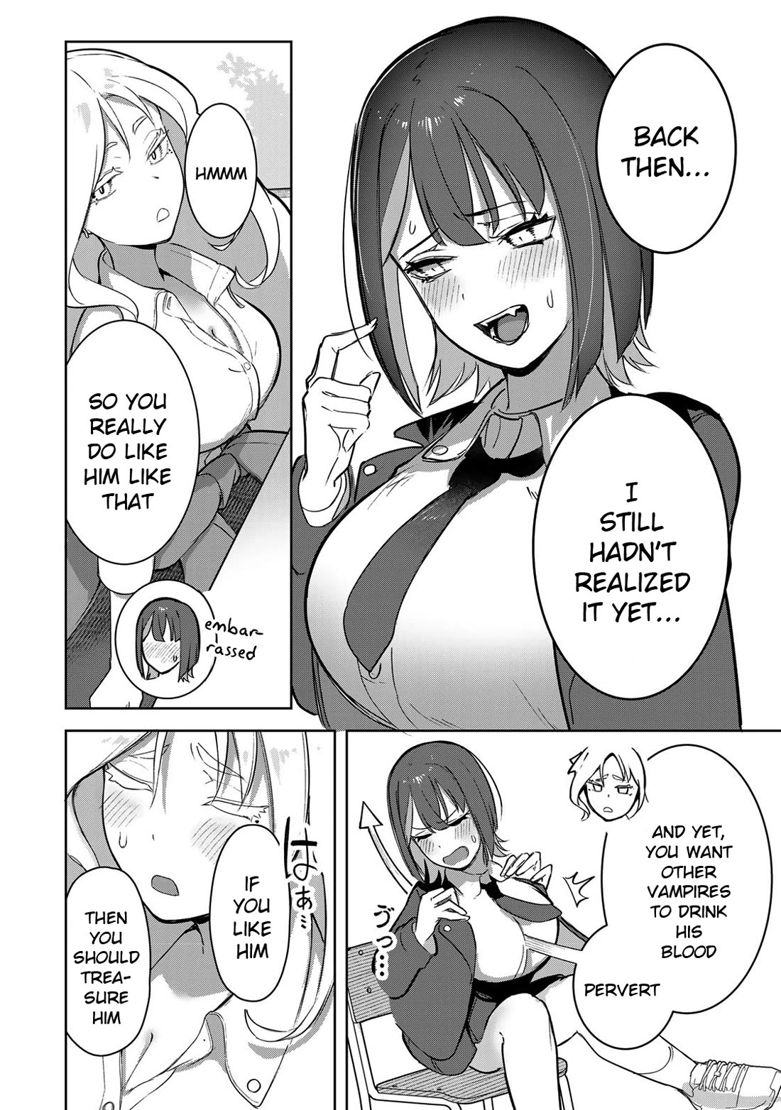 Vampire-san Wants Her (Man's) Blood Taken Chapter 5 page 12 - Chapter 5: To fool