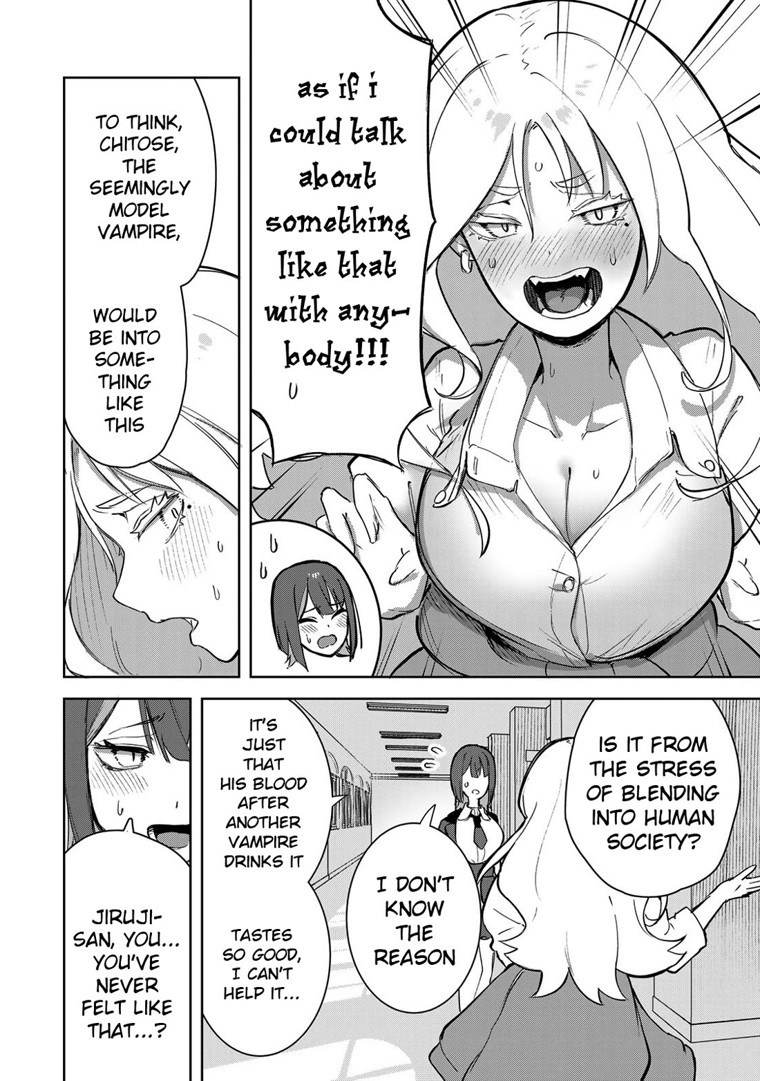 Vampire-san Wants Her (Man's) Blood Taken Chapter 5 page 6 - Chapter 5: To fool