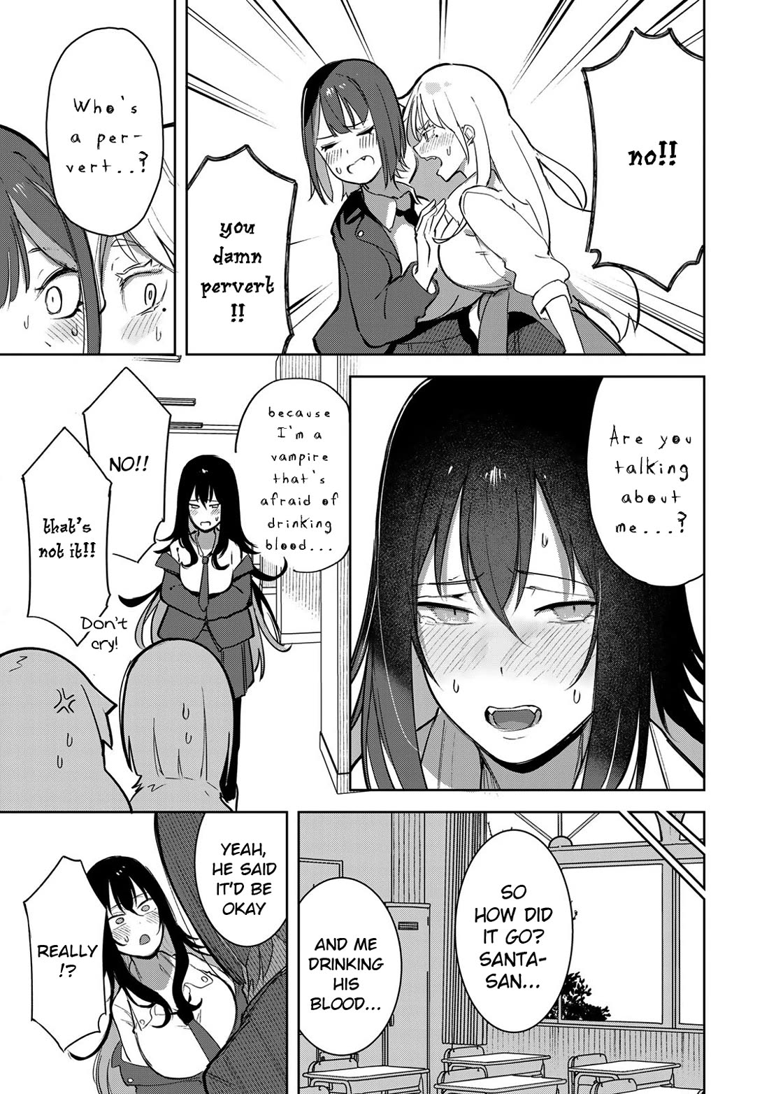 Vampire-san Wants Her (Man's) Blood Taken Chapter 5 page 7 - Chapter 5: To fool