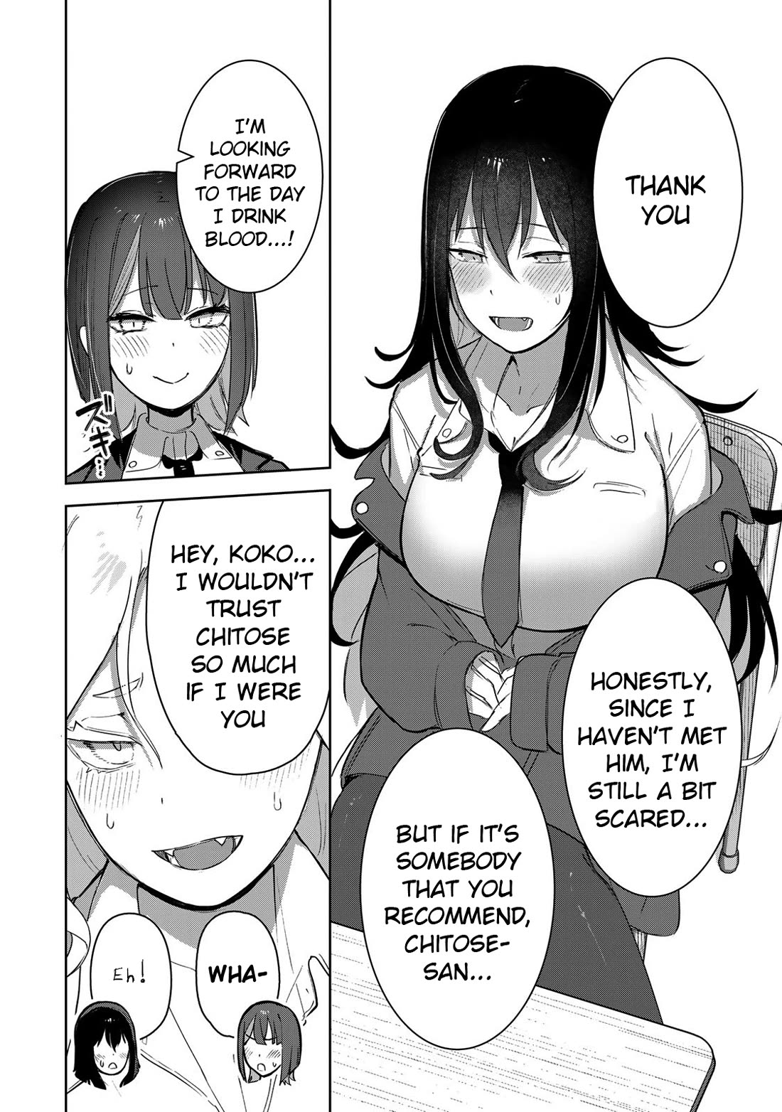 Vampire-san Wants Her (Man's) Blood Taken Chapter 5 page 8 - Chapter 5: To fool