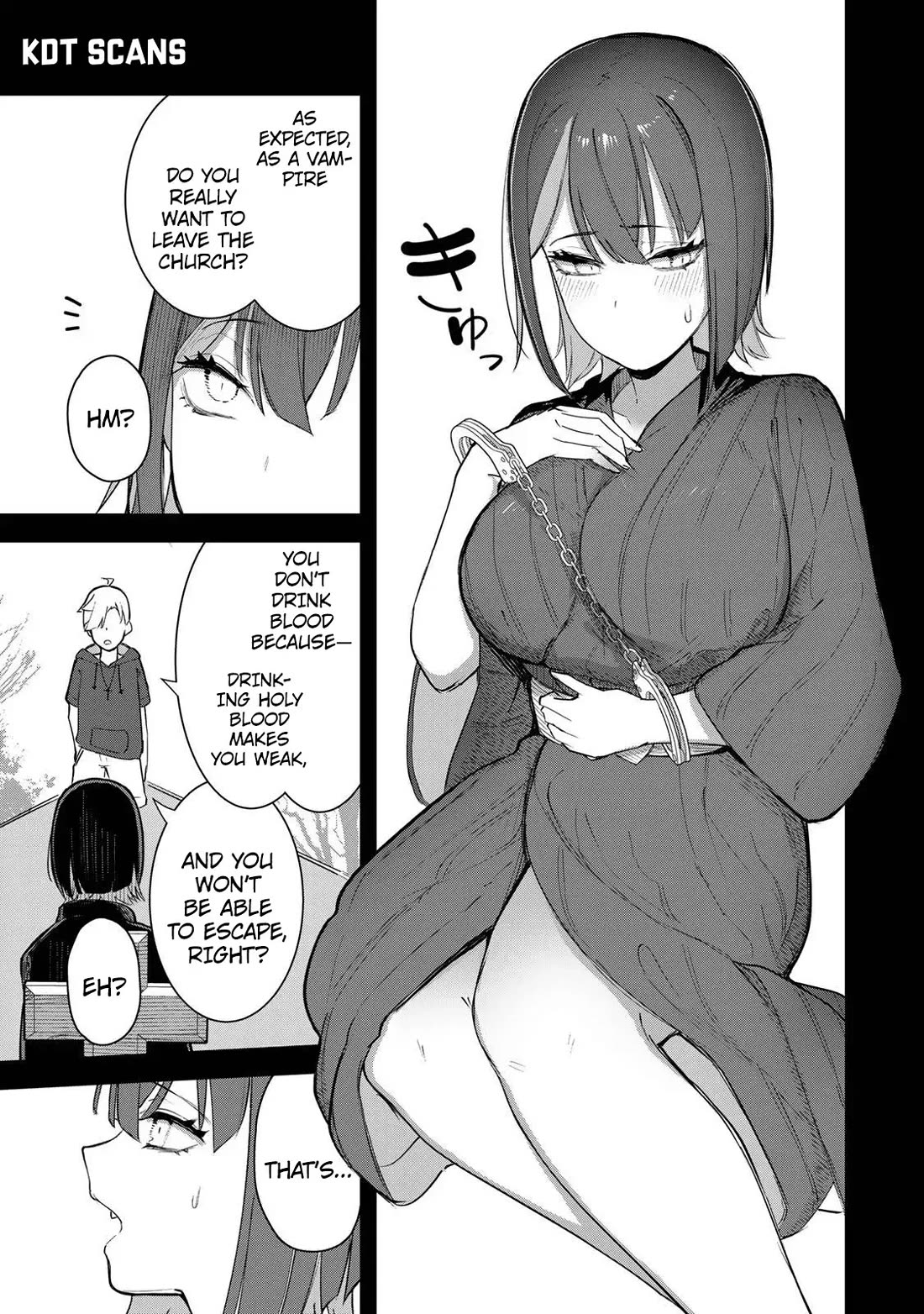 Vampire-san Wants Her (Man's) Blood Taken Chapter 6 page 12 - Chapter 6