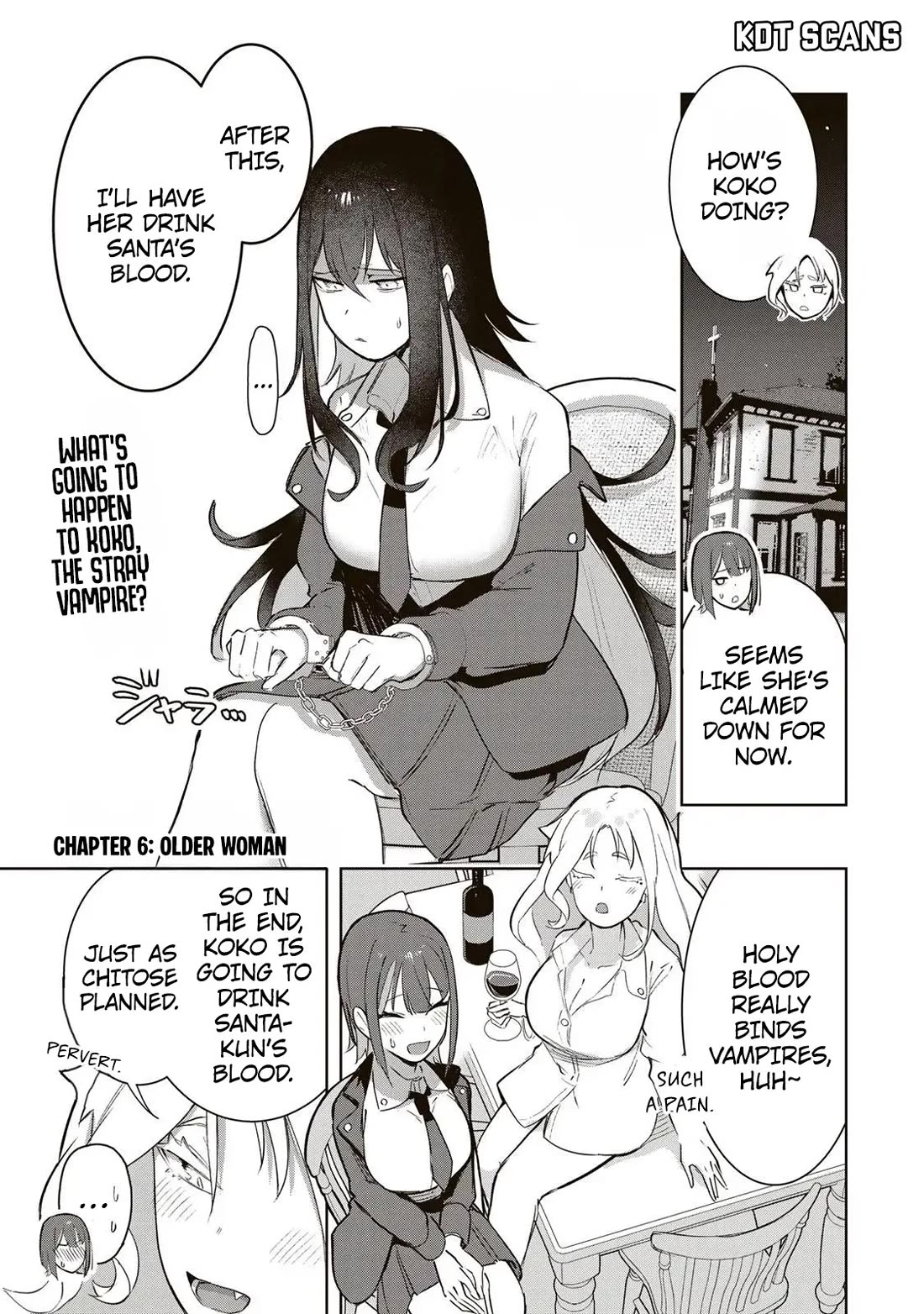 Vampire-san Wants Her (Man's) Blood Taken Chapter 6 page 2 - Chapter 6