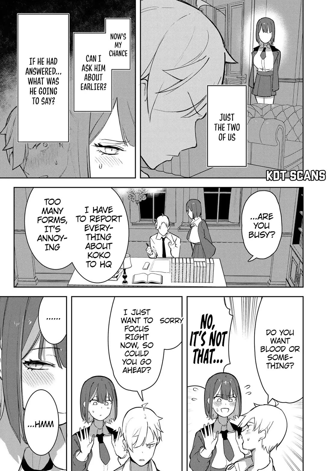 Vampire-san Wants Her (Man's) Blood Taken Chapter 7 page 12 - Chapter 7