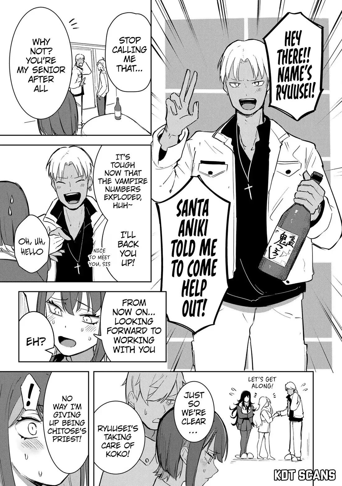 Vampire-san Wants Her (Man's) Blood Taken Chapter 7 page 18 - Chapter 7