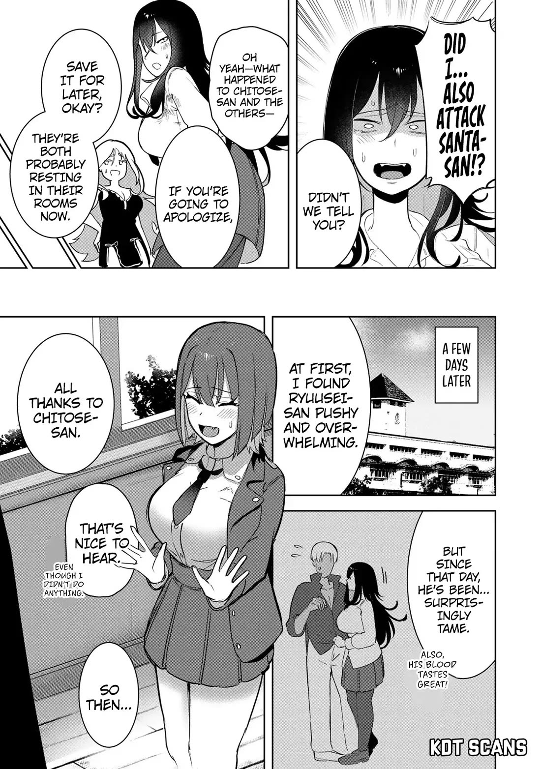Vampire-san Wants Her (Man's) Blood Taken Chapter 8 page 14 - Chapter 8