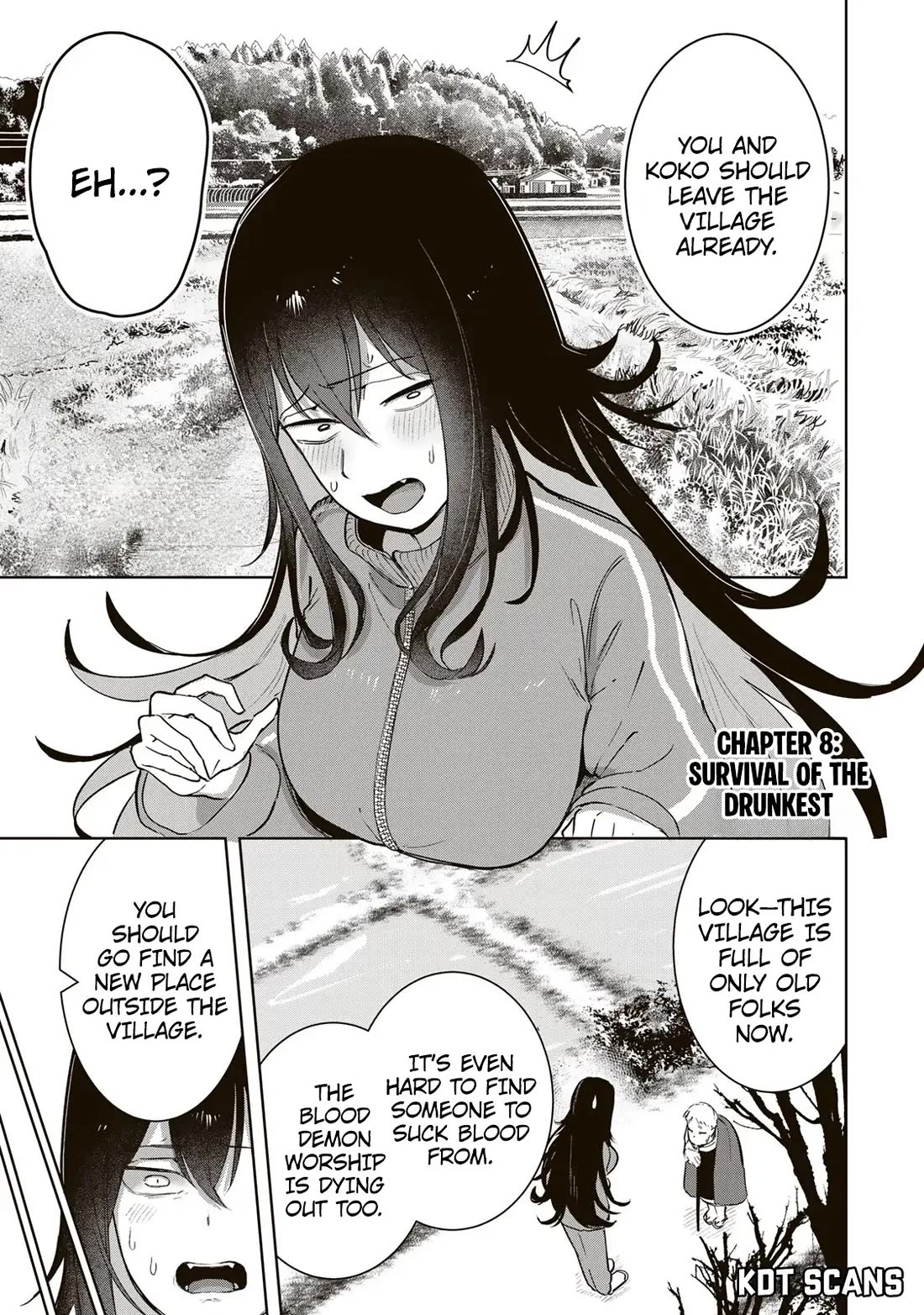 Vampire-san Wants Her (Man's) Blood Taken Chapter 8 page 2 - Chapter 8