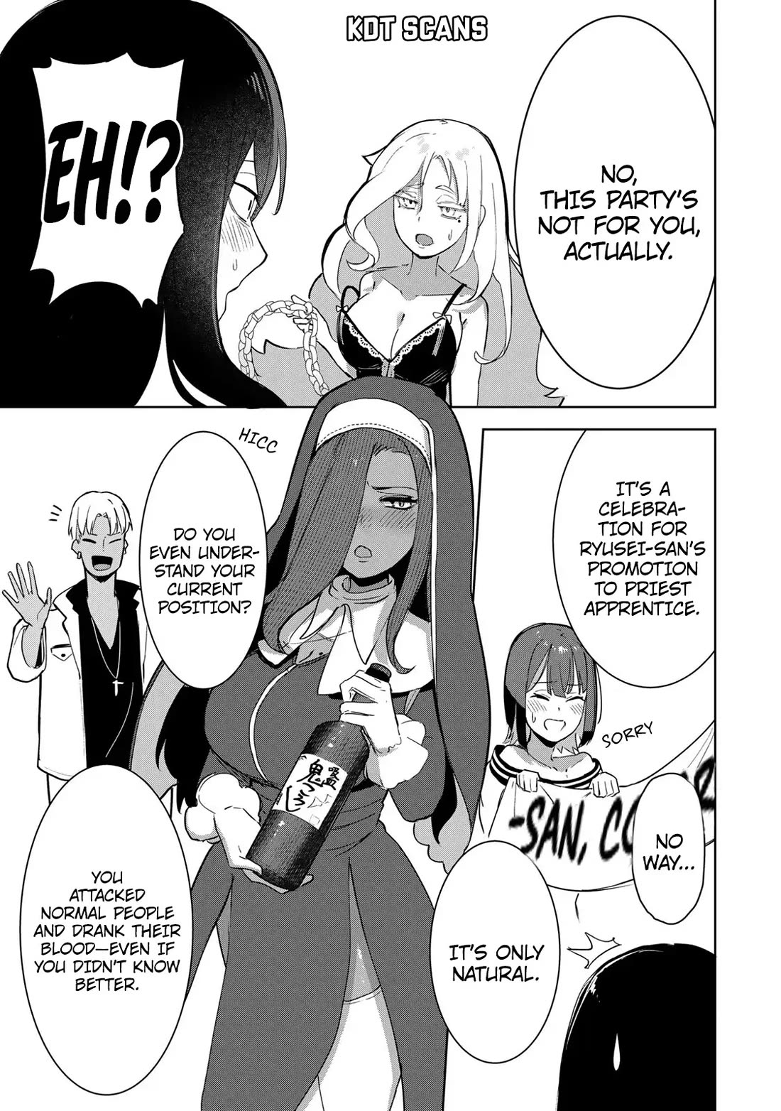 Vampire-san Wants Her (Man's) Blood Taken Chapter 8 page 4 - Chapter 8