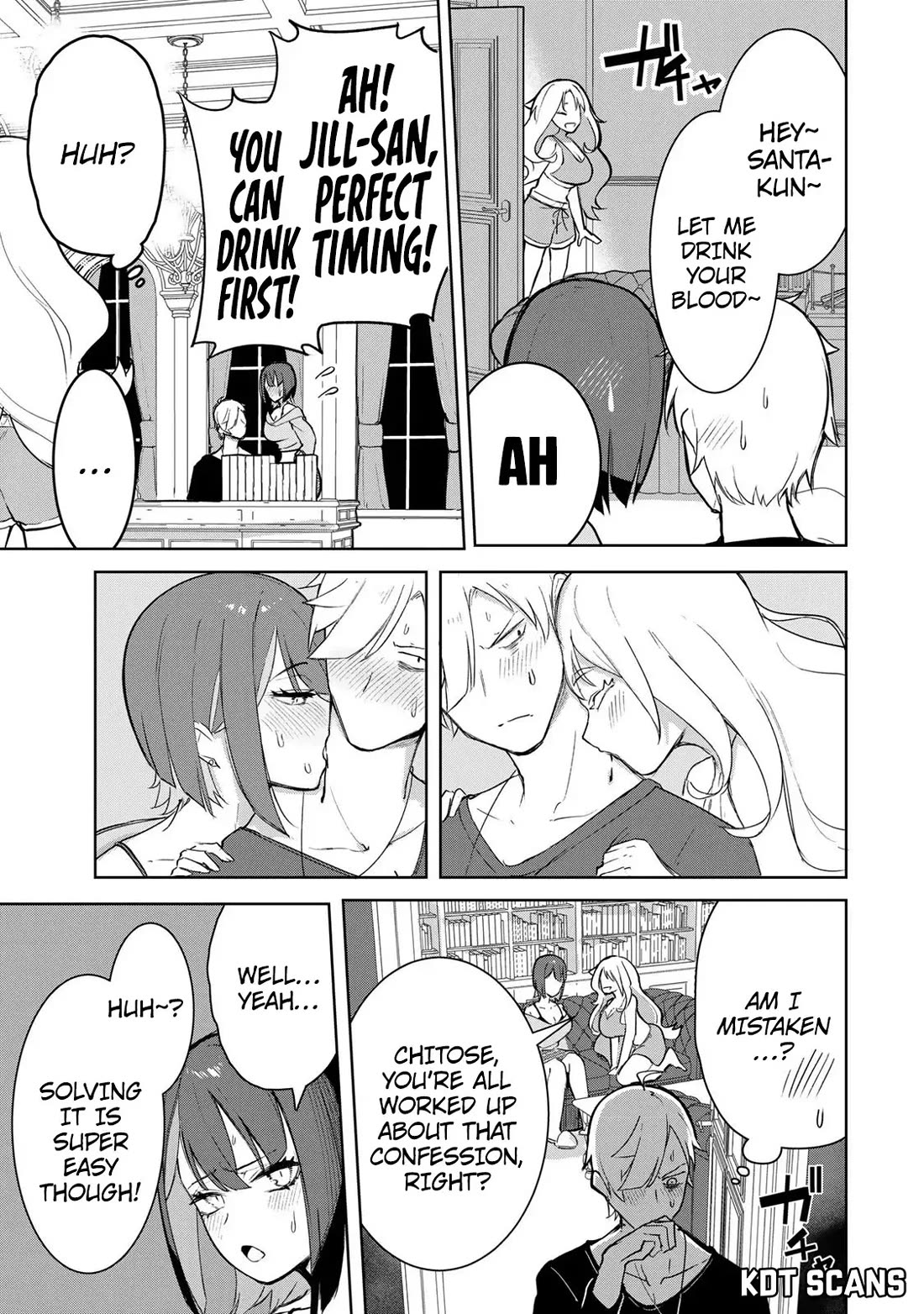 Vampire-san Wants Her (Man's) Blood Taken Chapter 9 page 14 - Chapter 9