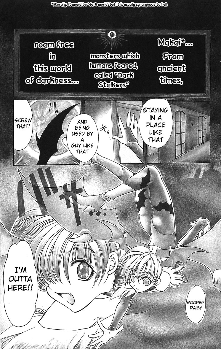 Vampire Savior Chapter 1 page 8 - Chapter 1: The Dark Stalker of the Shard