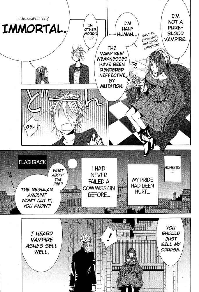 Vampire to Shinigami Chapter 0.2 page 16 - Chapter 0 v2 : Oneshot