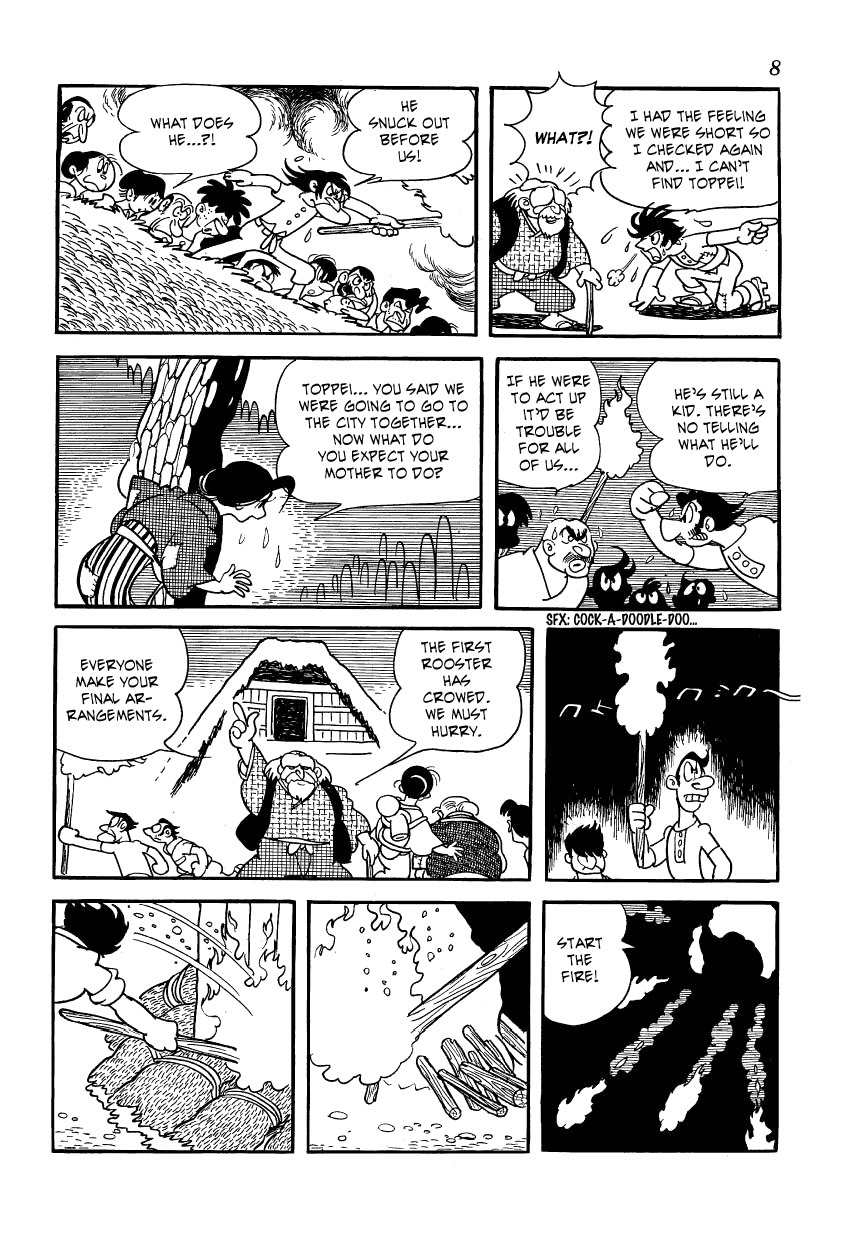 Vampires Chapter 1 page 8 - Chapter 1: A Boy Comes to Mushi Pro