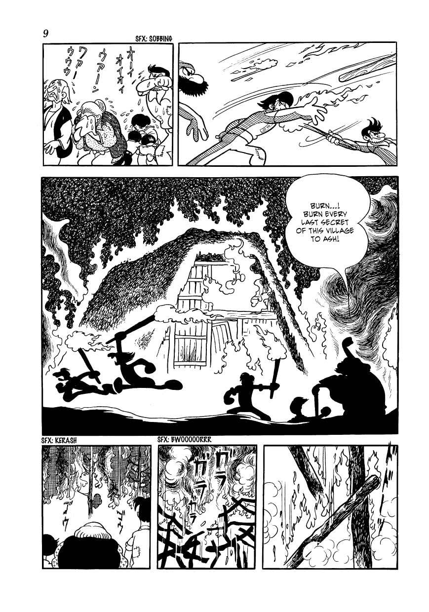 Vampires Chapter 1 page 9 - Chapter 1: A Boy Comes to Mushi Pro