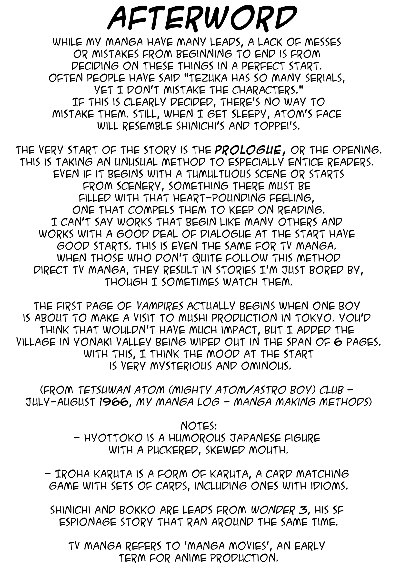 Vampires Chapter 29.1 page 6 - Chapter 29.1: In Lieu of an Afterword