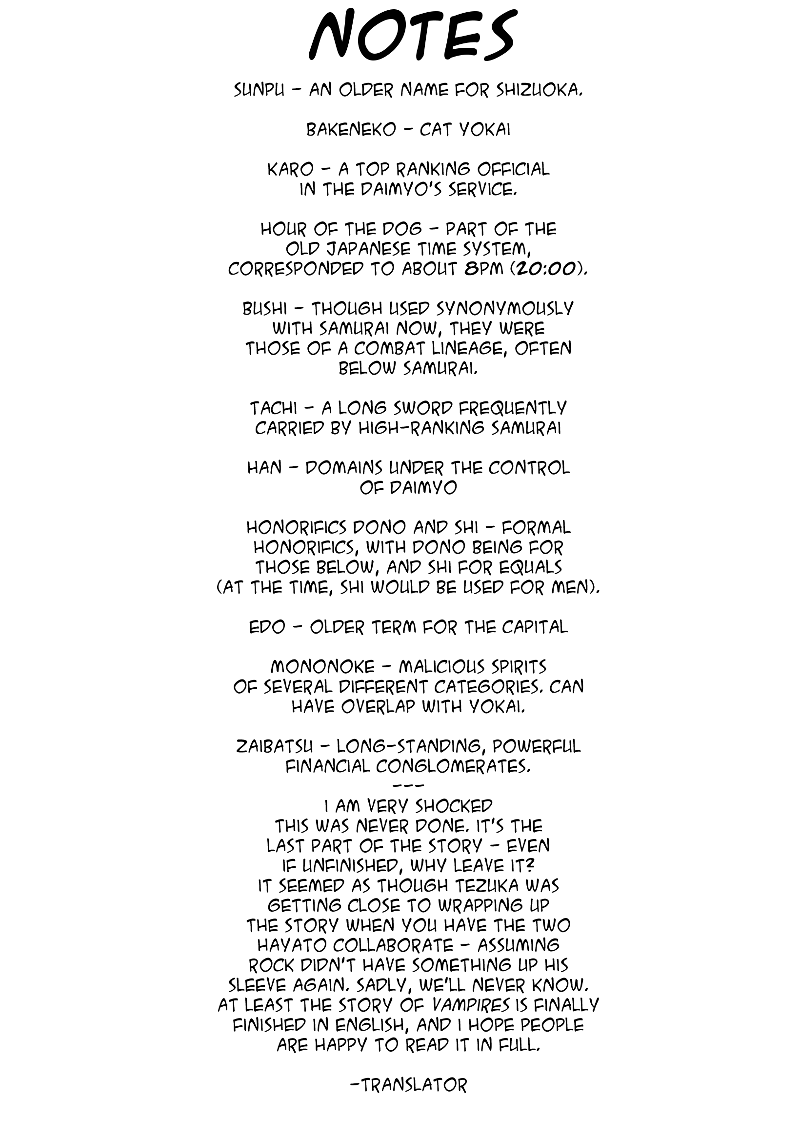 Vampires Chapter 29.1 page 7 - Chapter 29.1: In Lieu of an Afterword