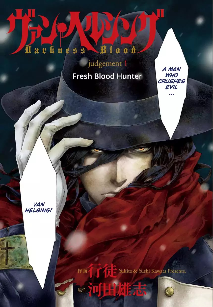 Van Helsing: Darkness Blood Chapter 1 page 3 - Chapter 1: Fresh Blood Hunter