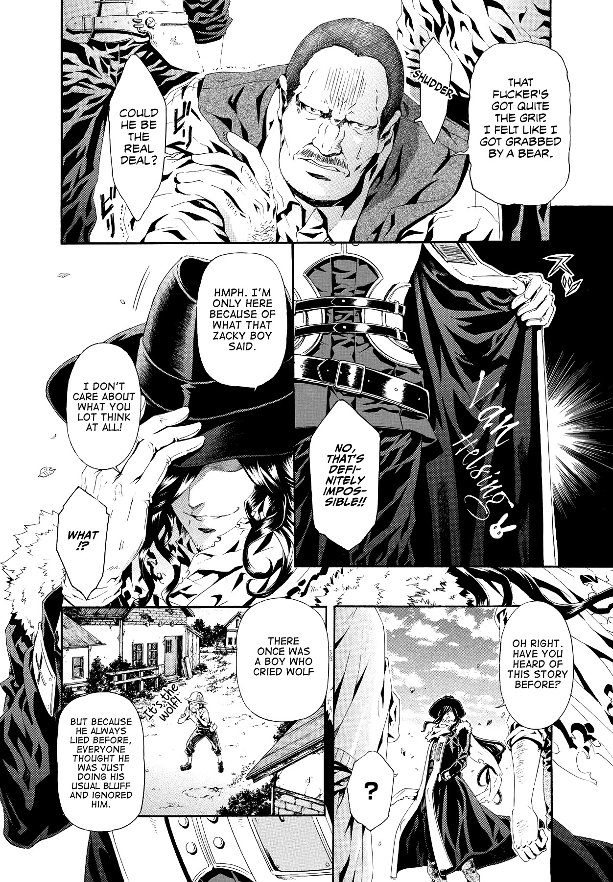 Van Helsing: Darkness Blood Chapter 3 page 10 - Chapter 3: The Black Saviour
