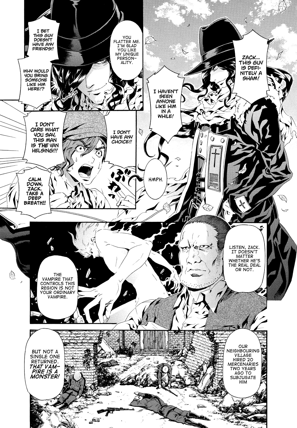 Van Helsing: Darkness Blood Chapter 3 page 5 - Chapter 3: The Black Saviour