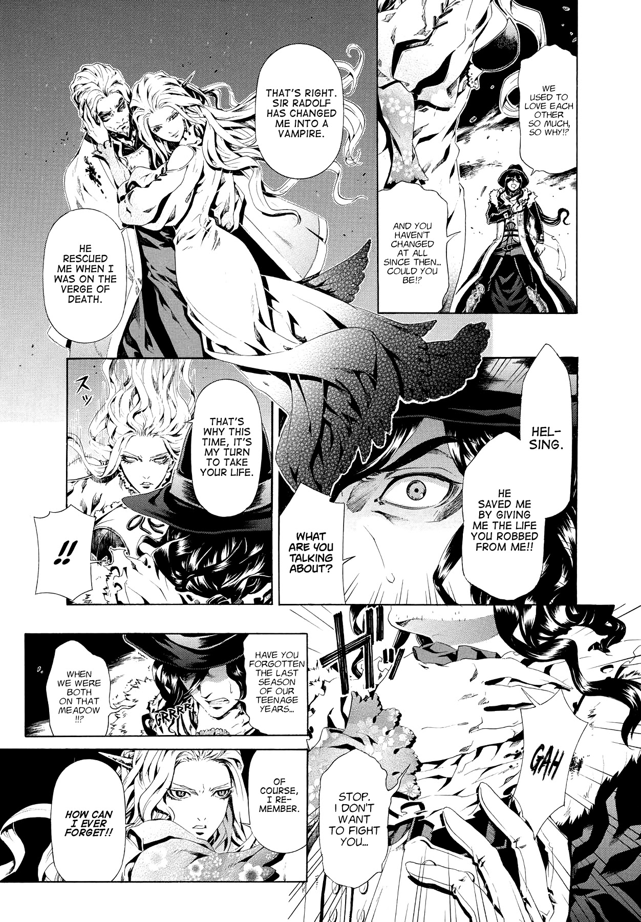 Van Helsing: Darkness Blood Chapter 5 page 11 - Chapter 5: Dahlia Flower