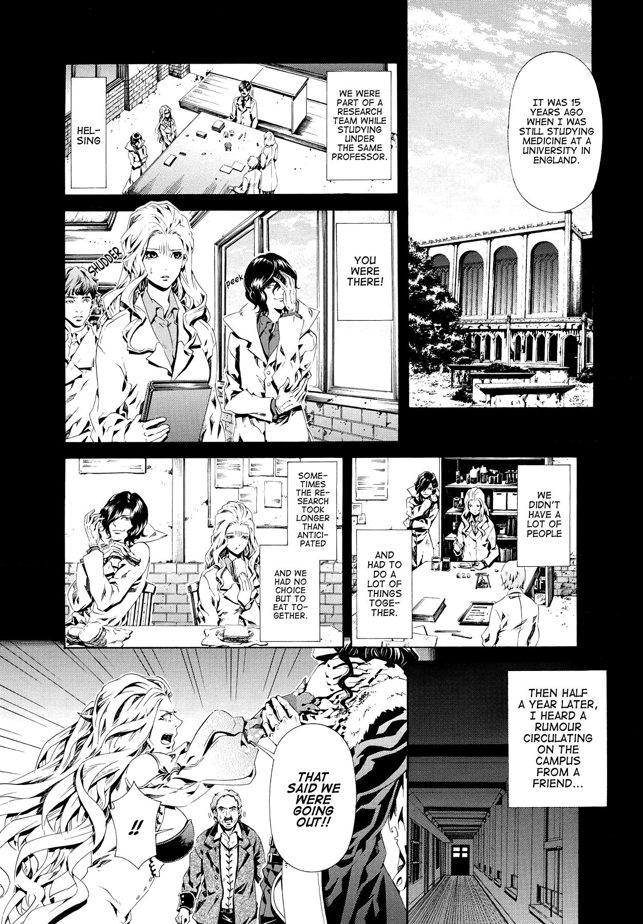 Van Helsing: Darkness Blood Chapter 5 page 12 - Chapter 5: Dahlia Flower
