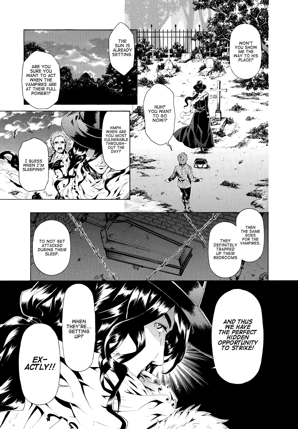 Van Helsing: Darkness Blood Chapter 5 page 3 - Chapter 5: Dahlia Flower