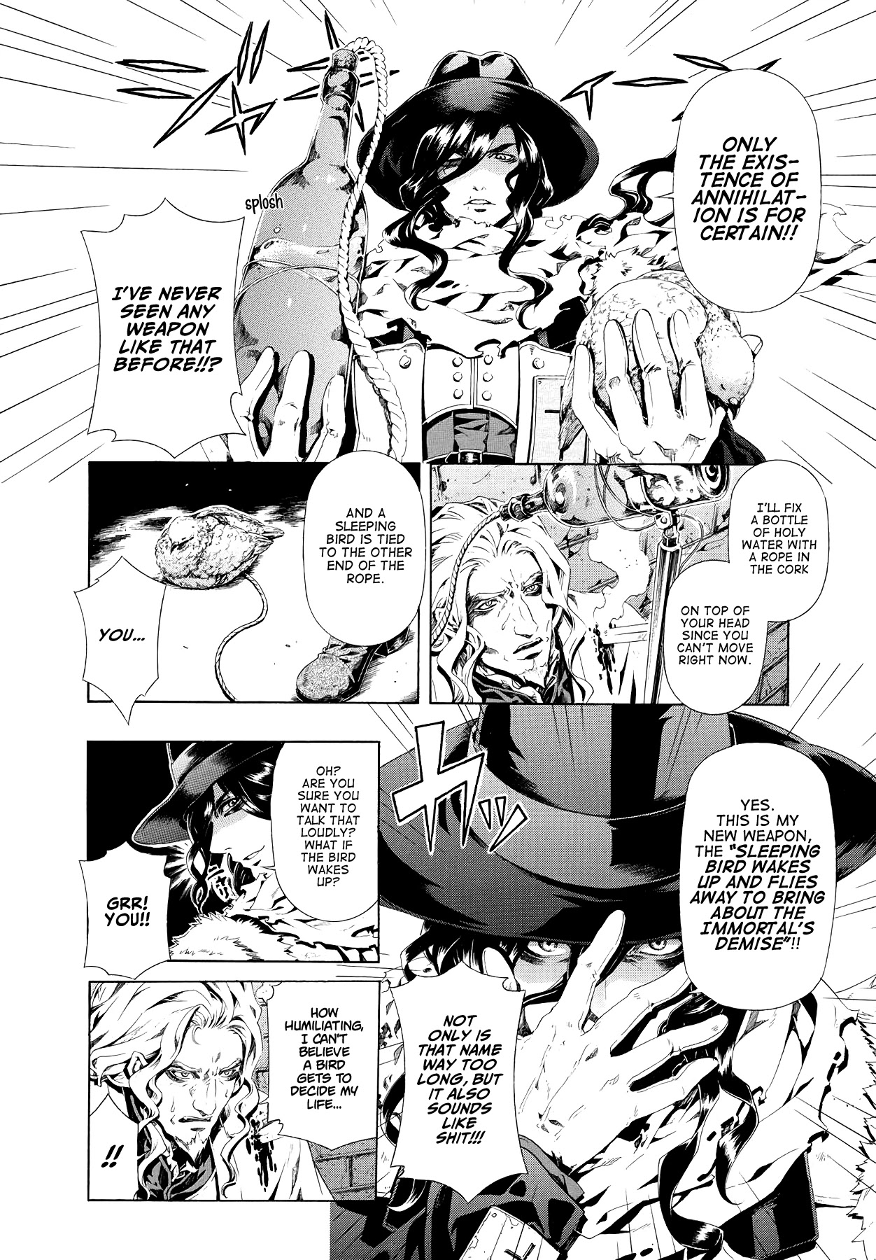 Van Helsing: Darkness Blood Chapter 5 page 8 - Chapter 5: Dahlia Flower