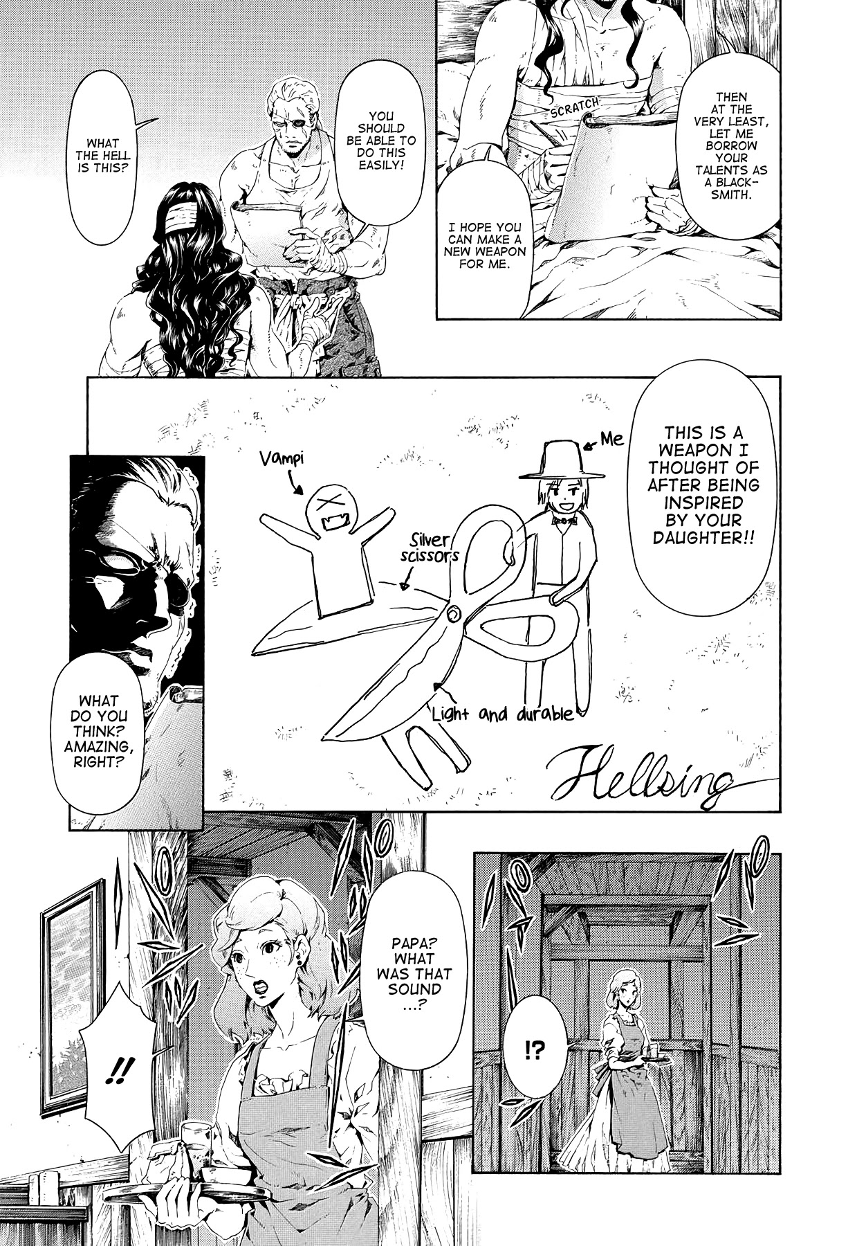 Van Helsing: Darkness Blood Chapter 6 page 9 - Chapter 6: Scarred Old Pal