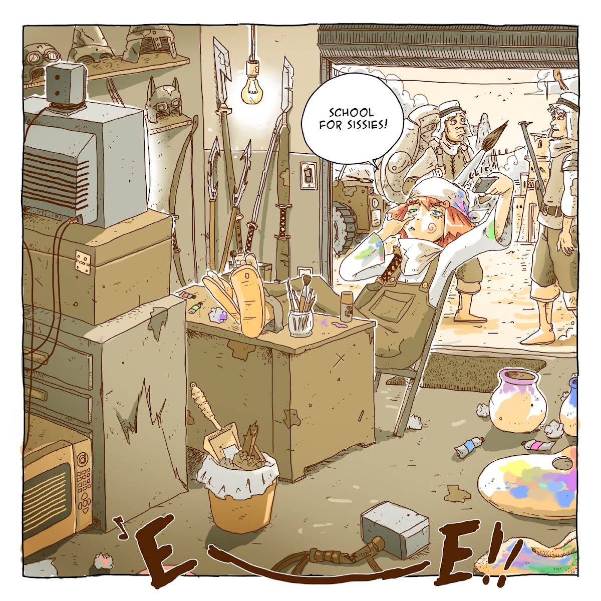 Van Chapter 1 page 4 - Chapter 1: -Symphony No.94, 'Surprise', 2nd Moviment-
