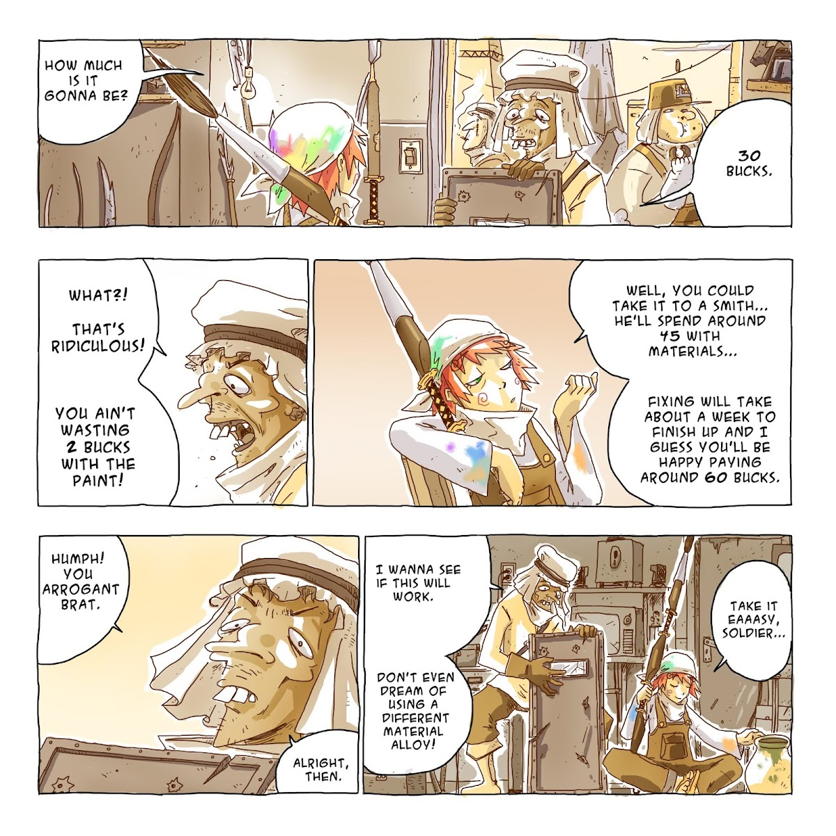 Van Chapter 1 page 6 - Chapter 1: -Symphony No.94, 'Surprise', 2nd Moviment-