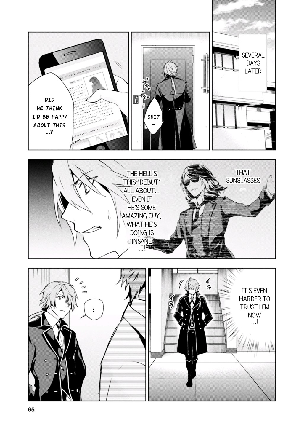 Vanishing Starlight Chapter 3 page 4 - Chapter 3 : #3 Producer Revo
