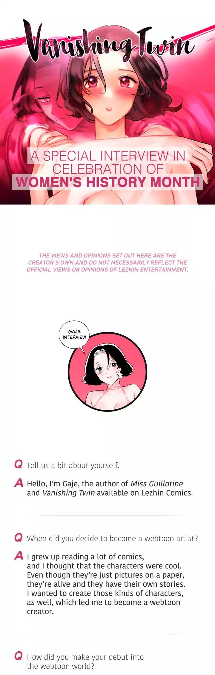 Vanishing Twin Chapter 14.1 page 1 - Chapter 14.1