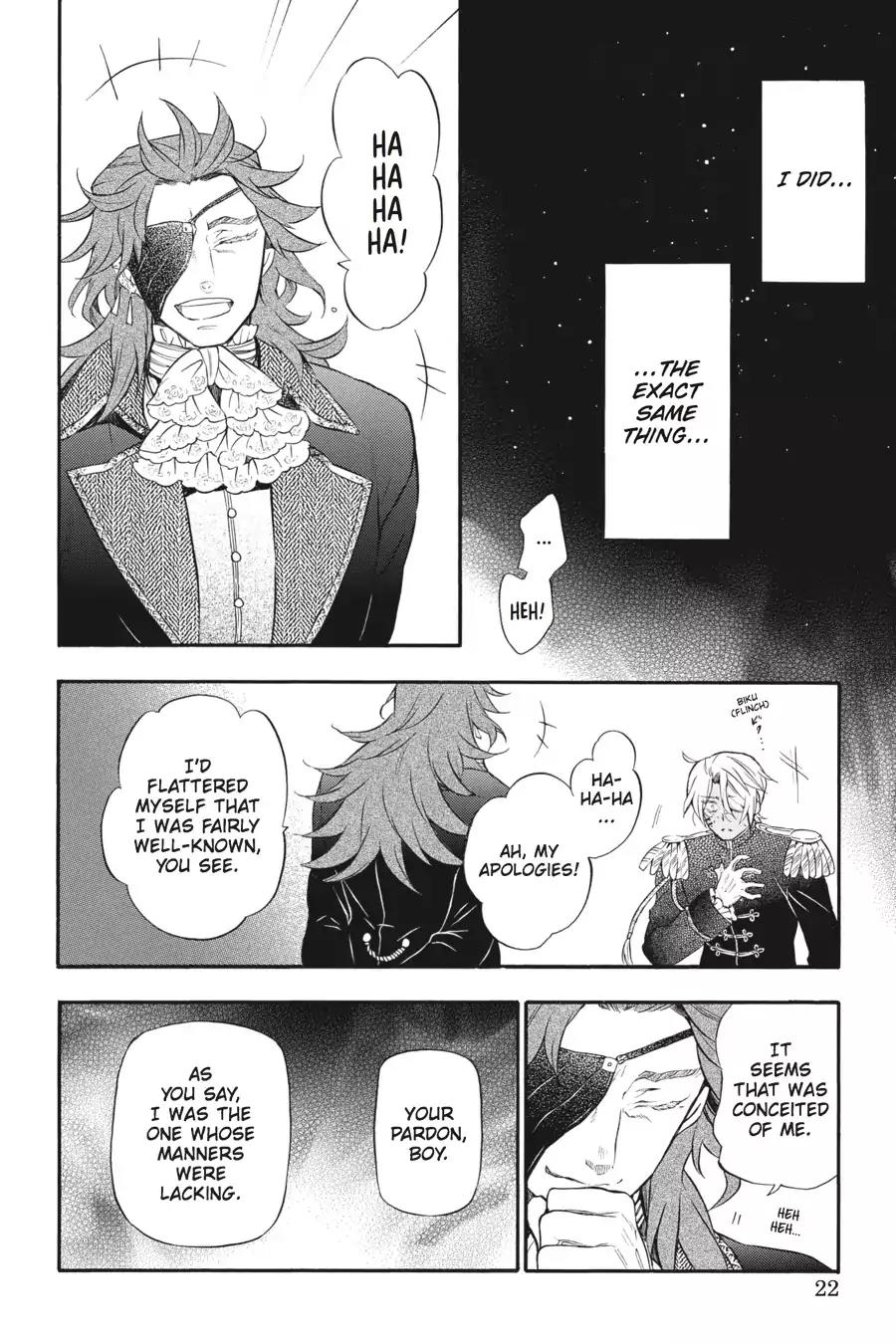 Vanitas no Shuki Chapter 11 page 22 - Chapter 11: Vol.3 Mémoire 11: Deux Ombres: Point of Departure