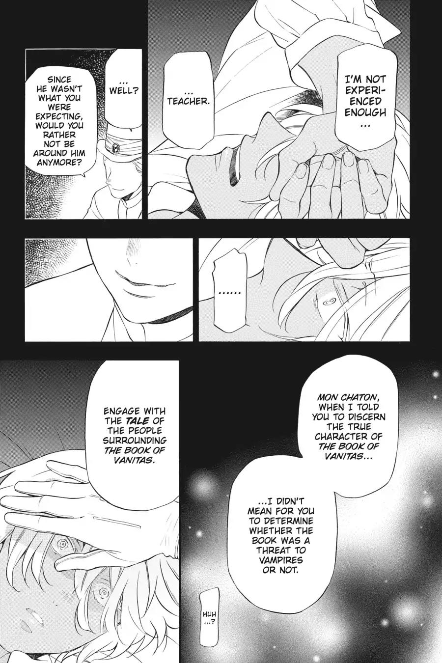 Vanitas no Shuki Chapter 11 page 29 - Chapter 11: Vol.3 Mémoire 11: Deux Ombres: Point of Departure