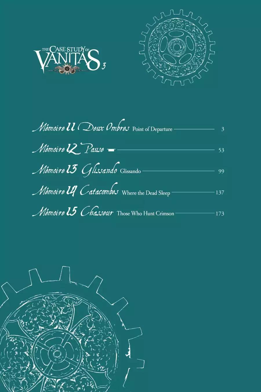 Vanitas no Shuki Chapter 11 page 3 - Chapter 11: Vol.3 Mémoire 11: Deux Ombres: Point of Departure