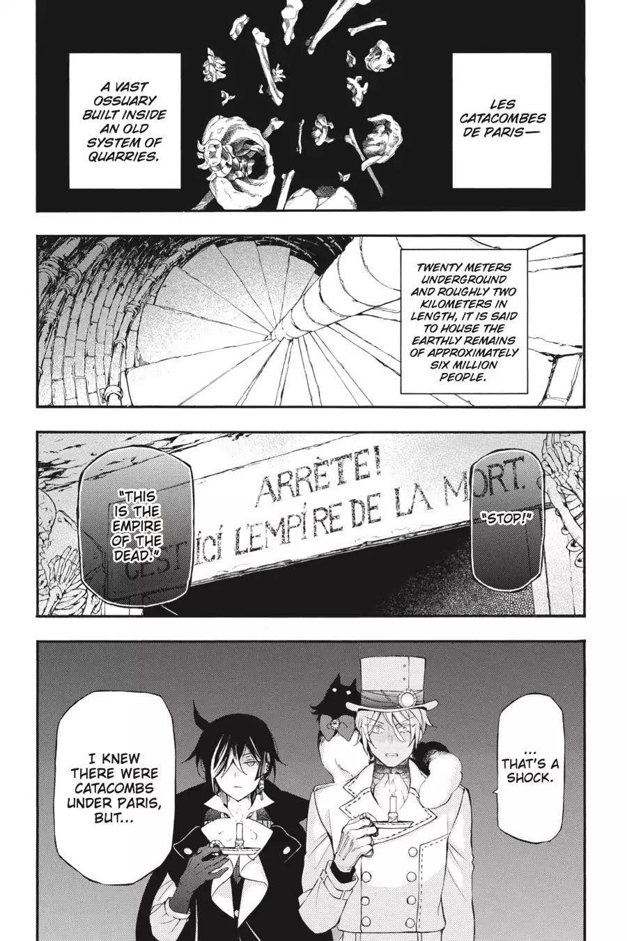 Vanitas no Shuki Chapter 14 page 3 - Chapter 14: Vol.3 Mémoire 14: Catacombes: Where the Dead Sleep