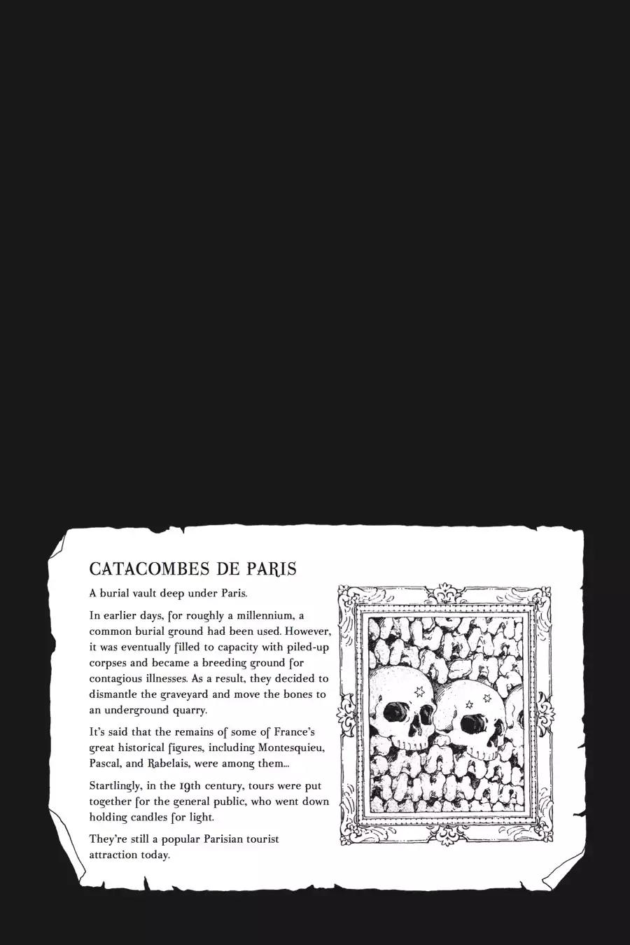 Vanitas no Shuki Chapter 14 page 36 - Chapter 14: Vol.3 Mémoire 14: Catacombes: Where the Dead Sleep