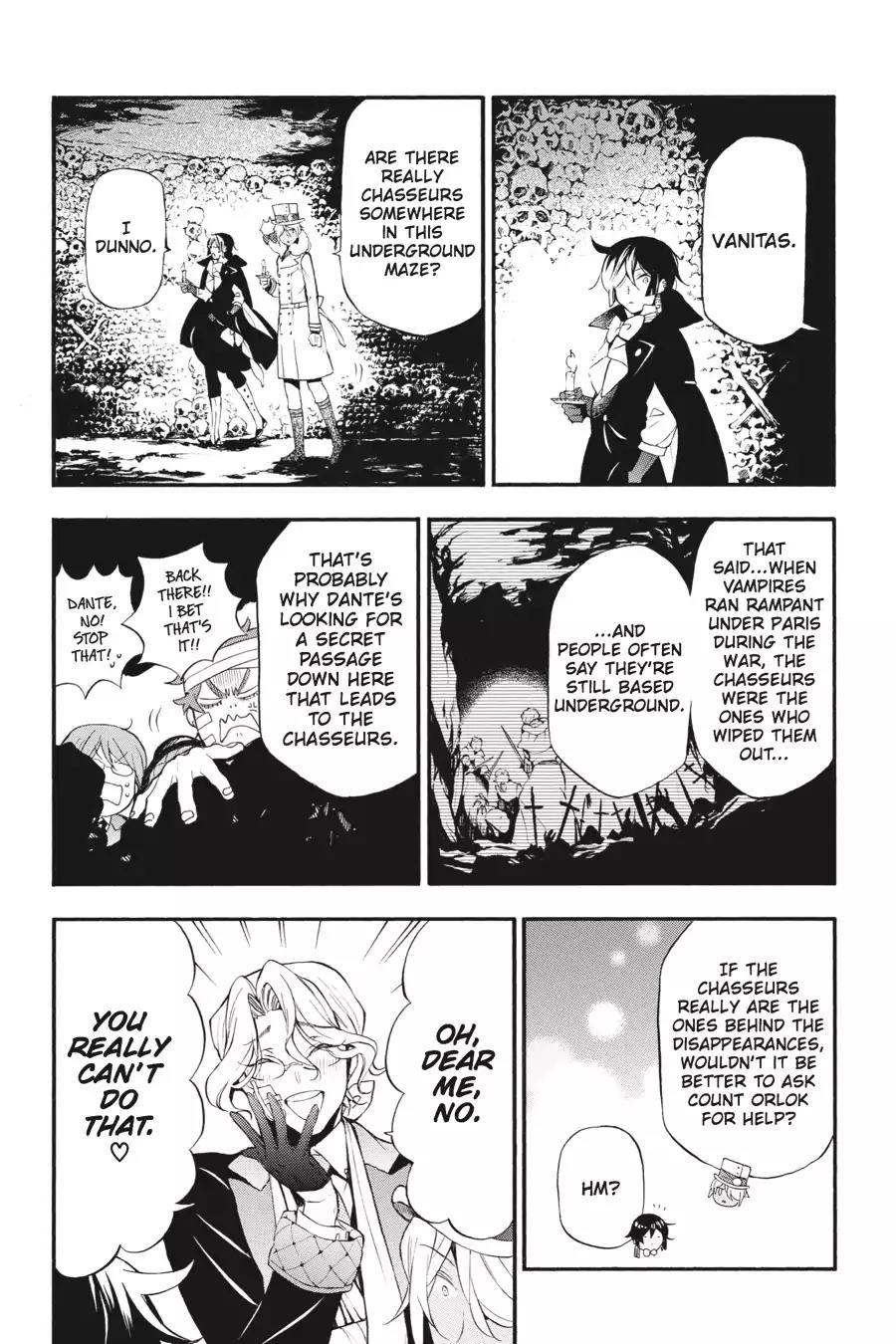 Vanitas no Shuki Chapter 14 page 7 - Chapter 14: Vol.3 Mémoire 14: Catacombes: Where the Dead Sleep